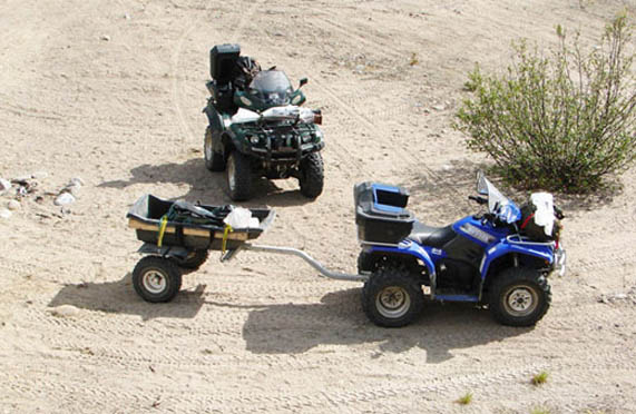 photo remorque atv trailer