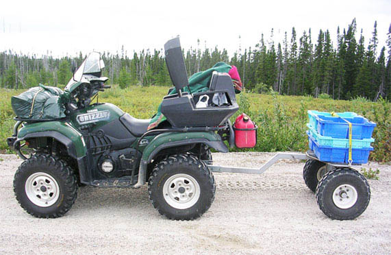 photo remorque atv trailer